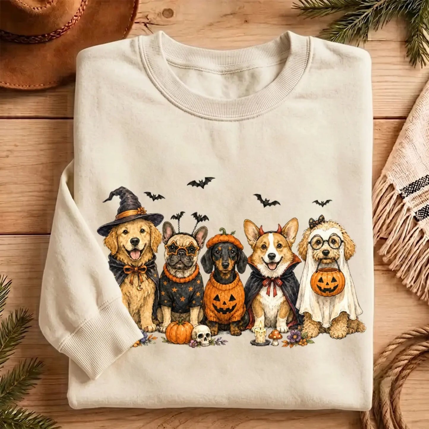 Halloween Dog Sweatshirt
